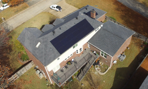 Roofing project by Natural Construction Group Northwest Arkansas