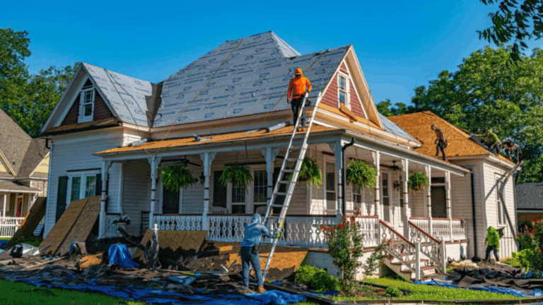 Roofing project by Natural Construction Group Northwest Arkansas