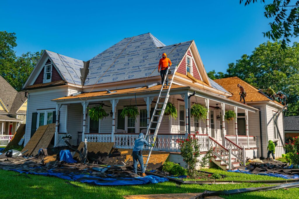 Roofing project by Natural Construction Group Northwest Arkansas